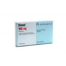 Изображение товара: Диован  DIOVAN  160 мг/28 таблеток 